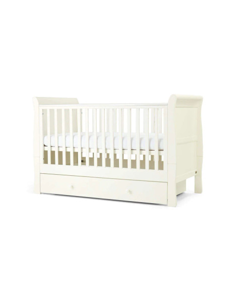 mia cot bed white