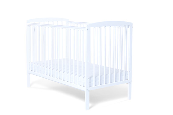 Baby Elegance Starlight Cot - White