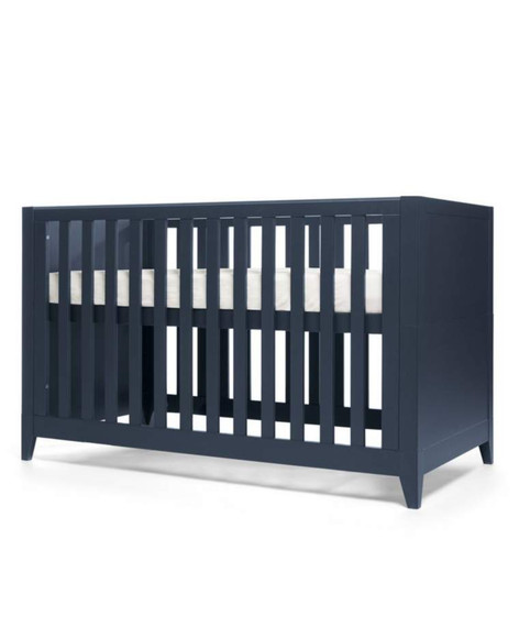 Mamas & Papas Melfi 2 Piece Cotbed Set with Dresser - Midnight Blue