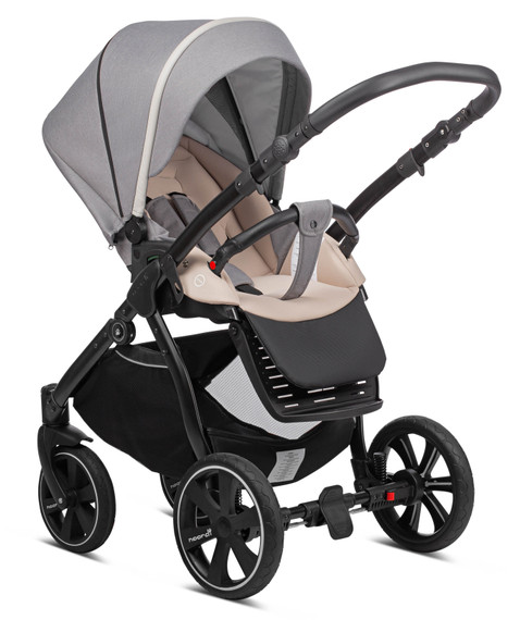 Noordi 2in1 Sole Go Pram & Pushchair - Warm Grey