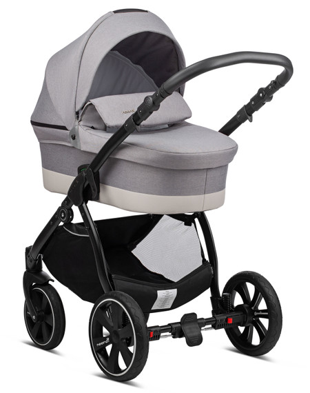 Noordi 2in1 Sole Go Pram & Pushchair - Warm Grey