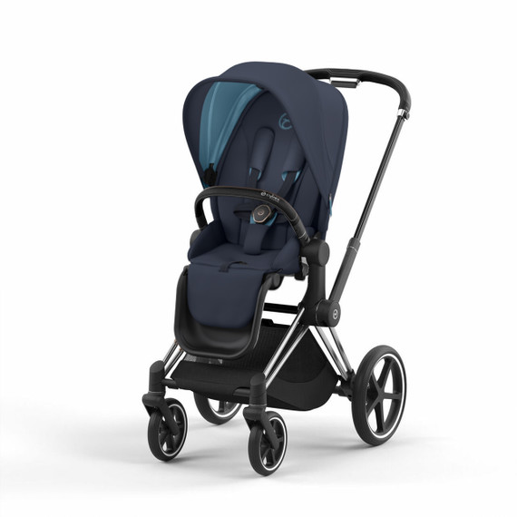 Cybex Priam Buggy - Chrome with Black Handle