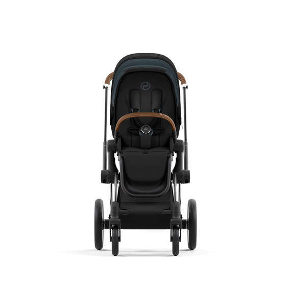 Cybex Priam Buggy - Chrome With Brown Handle