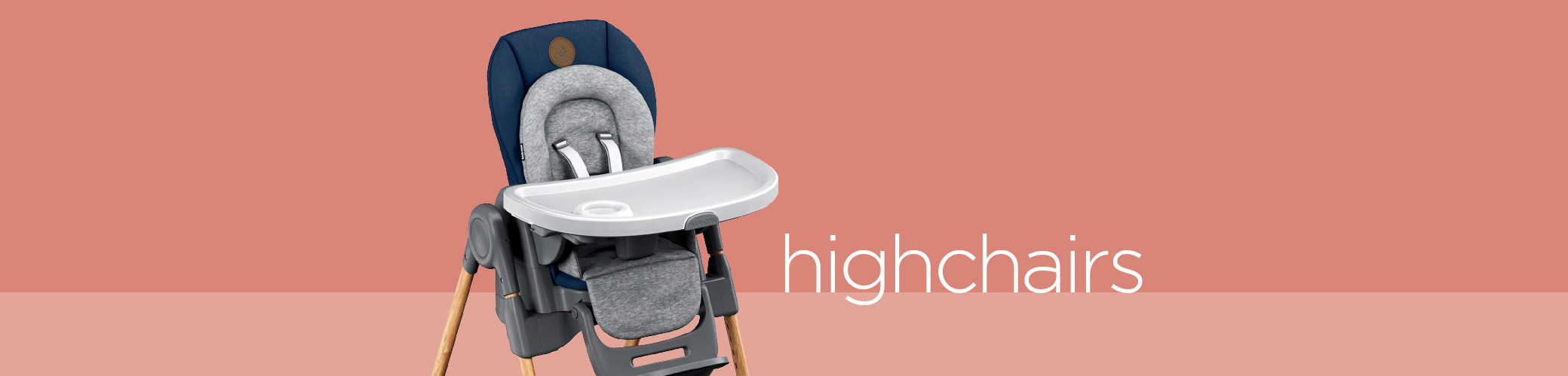 Baby high chairs at Eurobaby. Range of from birth highchairs, feeding time made easy.