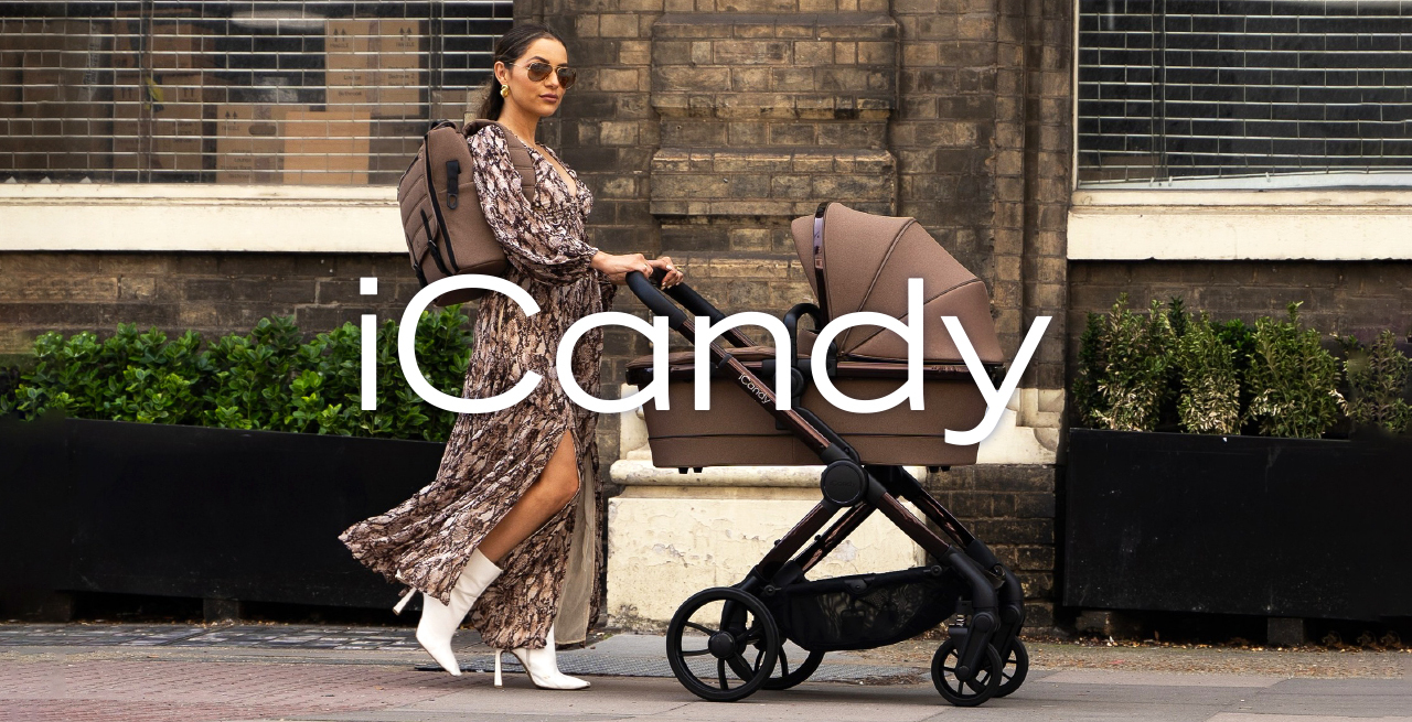 iCandy prams at Eurobaby Dublin