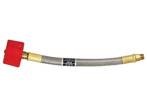 MARSHALL EXCELSIOR COMPANY HIGH FLOW THERMO PIGTAIL 1/4ININV FLARE X QCC RED STAINLESS STEEL 15IN OAL PKGD|MER425HSS-15P MARSHALL EXCELSIOR COMPANY HIGH FLOW THERMO PIGTAIL 1/4ININV FLARE X QCC RED STAINLESS STEEL 15IN OAL PKGD|MER425HSS-15P