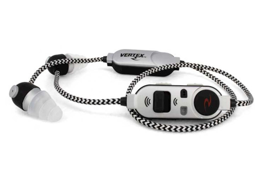 RADIANS, INC VERTEX CORDED BLUETOOTH IN-EAR PROTECTION - SILVER / BLACK|VX-BTAC10