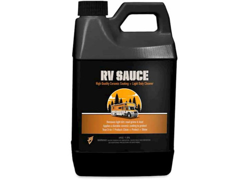 BLING SAUCE RV SAUCE; CERAMIC QUICK DETAILER FOR EXTERIOR SIDE SURFACES; PAINTED, GELCOATED,|RVS0064