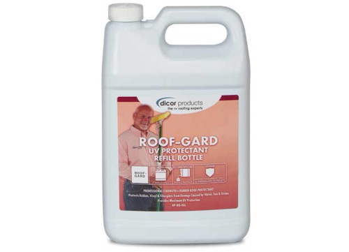 DICOR PRODUCTS ROOF-GARD RV ROOF PROTECTANT - 1-GALLON REFILL BOTTLE|RP-RG-1GL