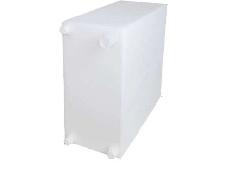 ICON TECHNOLOGIES LIMITED RV FRESH WATER TANK, WT2465, 18X16X8, 10 GAL W/ .5IN FITTINGS|12729
