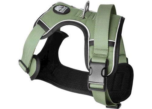 KUMA OUTDOOR GEAR LAZY BEAR DOG HARNESS - LARGE - SAGE|706-KM-LBH-SG-L