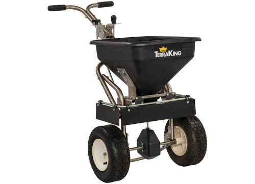 AGRI-FAB INC COMMERCIAL PUSH SPREADER, 70 LB, BLACK|45-0563