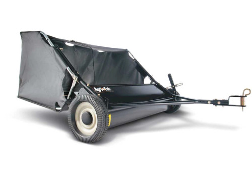 AGRI-FAB INC TOW LAWN SWEEPER, 42IN, SEMI-PNEUMATIC WHEELS, BLACK|45-0320