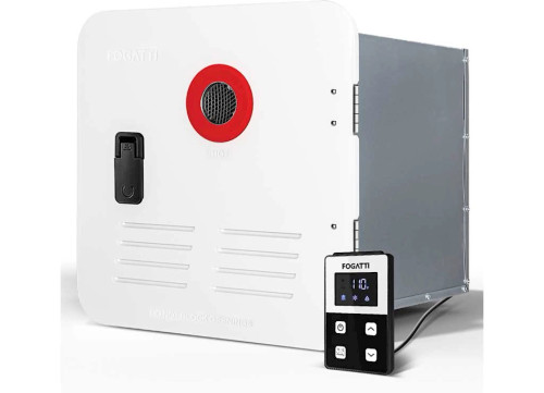 FOGATTI RV TANKLESS WATER HEATER 66,000 BTU WITHOUT DOOR|INSTASHOWER 9 PRO