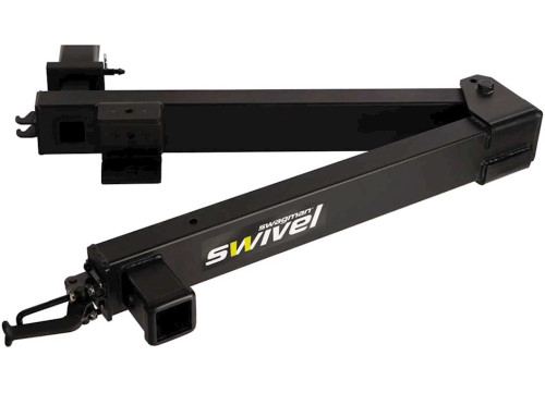SWAGMAN SWIVEL HITCH FOR BIKE CARRIER 300LB CAPACITY, FITS ONLY 2IN RECEIVERS, SWINGS OUT|80525