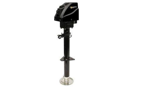 TOW-RITE ELECTRIC JACK 3,500 LBS, 12V, 14" TRAVEL - BLACK|TR140015