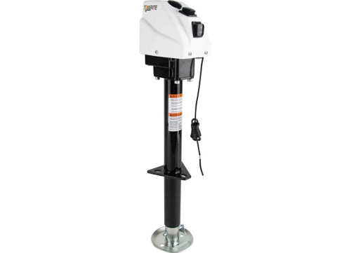TOW-RITE ELECTRIC JACK 3,500 LBS, 12V, 14" TRAVEL - WHITE|TR140010