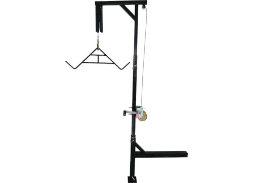 HME TRUCK HITCH GAME HOIST W/ WINCH AND GAMBREL|HME-HH