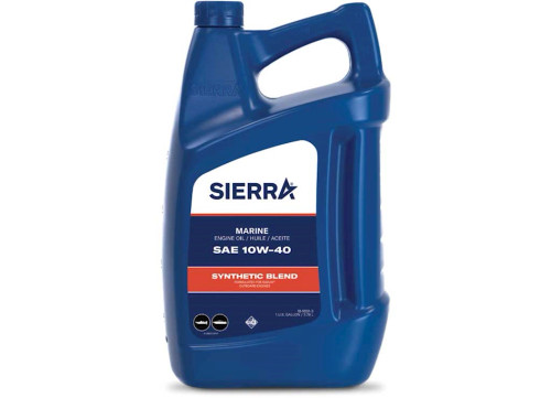 SIERRA MARINE 10W-40 FC-W SEMI-SYNTHETIC OIL, GAL.|18-9551-3