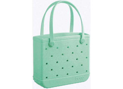 BABY BOGG BAG, MEDIUM BOGG BAG, SEA FOAM SHIMMER (WATERPROOF & WASHABLE TOTE)|BABY02-SFS01-OS