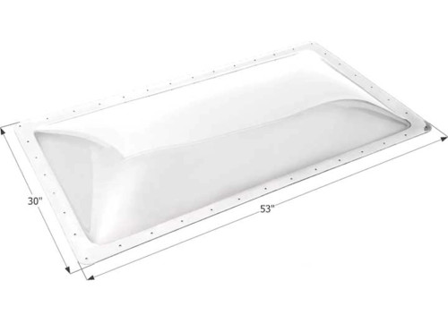 ICON RV SKYLIGHT, 49" X 26" - CLEAR|12218