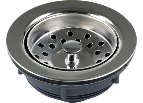 JR PRODUCTS KITCHEN STRAINER, CHROME|95285
