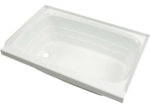 LIPPERT 24IN X 36IN BATHTUB; LEFT DRAIN - WHITE|209653