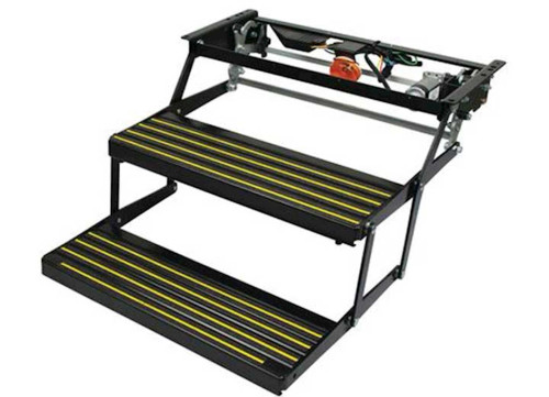 LIPPERT REVOLUTION DOUBLE ELECTRIC STEP (9010000464)|3725791