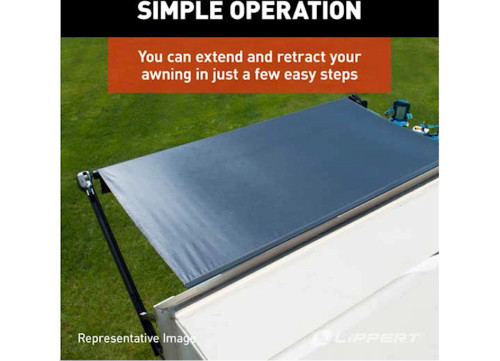 SOLERA UNIVERSAL AWNING HARDWARE - SOLERA CLASSIC SHORT - AM KIT - BLACK|434715