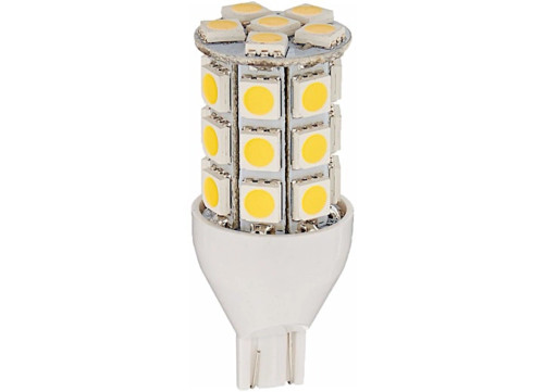 GREEN VALUE 921 WEDGE BASE TOWER LED BULB 250 LUM 10-24V 3.24W WARM WHITE 6 PK|25011V