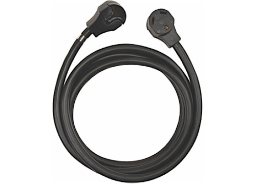 SOUTHWIRE RV EXTENSION CORD WITH EASY-T-PULL HANDLES - 15 FT., 6/3-8/1 GAUGE, 50 AMP, BLACK|50A15MFST