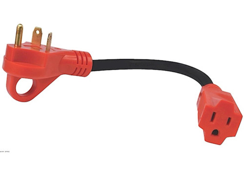 VALTERRA PRODUCTS LLC 30AM-15AF ADAPTER CORD W/HDL, 12IN, RED, CARDED|A10-3015HVP VALTERRA PRODUCTS LLC 30AM-15AF ADAPTER CORD W/HDL, 12IN, RED, CARDED|A10-3015HVP