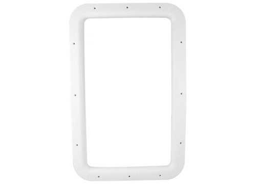 VALTERRA PRODUCTS LLC ENTRANCE DOOR WINDOW FRAME, INTERIOR, WHITE BOXED|A77010 VALTERRA PRODUCTS LLC ENTRANCE DOOR WINDOW FRAME, INTERIOR, WHITE BOXED|A77010
