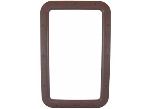 VALTERRA PRODUCTS LLC ENTRANCE DOOR WINDOW FRAME, INTERIOR, BROWN, BOXED|A77013 VALTERRA PRODUCTS LLC ENTRANCE DOOR WINDOW FRAME, INTERIOR, BROWN, BOXED|A77013