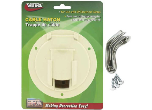 VALTERRA PRODUCTS LLC CABLE HATCH, MED ROUND, COL WHITE, CARDED|A10-2138VP VALTERRA PRODUCTS LLC CABLE HATCH, MED ROUND, COL WHITE, CARDED|A10-2138VP