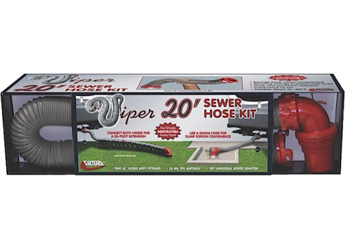 VALTERRA PRODUCTS LLC VIPER SEWER HOSE KIT, 20', BOXED|D04-0475 VALTERRA PRODUCTS LLC VIPER SEWER HOSE KIT, 20', BOXED|D04-0475