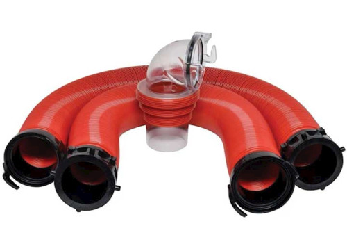 VALTERRA 20’ EZ COUPLER DELUXE BAYONET SEWER HOSE KIT|D04-0115 VALTERRA 20’ EZ COUPLER DELUXE BAYONET SEWER HOSE KIT|D04-0115