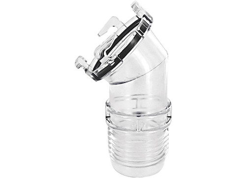 VALTERRA PRODUCTS LLC CLEARVIEW ADAPTER, 45 DEGREES, THREADED|F02-3111 VALTERRA PRODUCTS LLC CLEARVIEW ADAPTER, 45 DEGREES, THREADED|F02-3111
