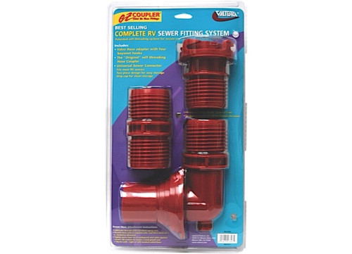 VALTERRA PRODUCTS LLC EZ COUPLER 3-PIECE SYSTEM, RED, CARDED|F02-3303 VALTERRA PRODUCTS LLC EZ COUPLER 3-PIECE SYSTEM, RED, CARDED|F02-3303