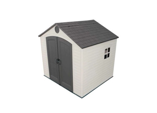 LIFETIME OUTDOOR STORAGE SHED - 8 FT. X 7.5 FT.|6411