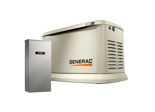 GENERAC GUARDIAN 22KW HOME STANDYBY GENERATOR W/ 200 AMP TRANSFER SWITCH|7043