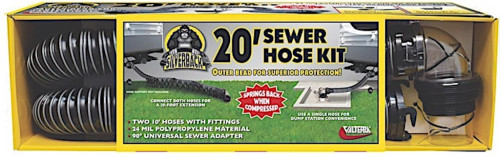 VALTERRA PRODUCTS LLC SILVERBACK SEWER HOSE KIT, 20FT, BOXED|D04-0675 VALTERRA PRODUCTS LLC SILVERBACK SEWER HOSE KIT, 20FT, BOXED|D04-0675