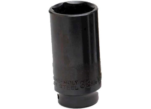 PERFORMANCE TOOL 38MM FWD AXLE NUT SKT CHR-MOLY|W80550