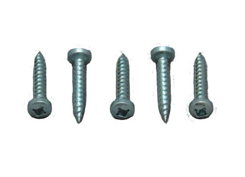 AP PRODUCTS PAN HEAD SQUARE RECESS SCREW 8 X 1-1/4 ZINC (1000/CTN)|012-PSQ1000 8X1-1/4