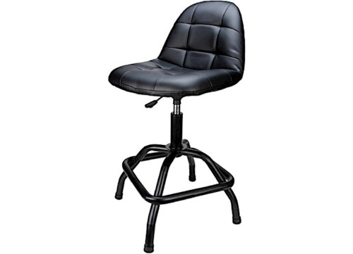 PERFORMANCE TOOL HIGH BACK PNEUMATIC SHOP STOOL|W85031