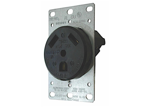 VALTERRA PRODUCTS LLC 30A RECEPTACLE WITH PLATE|DG30VP