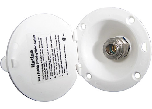 VALTERRA PRODUCTS LLC QUICK CONNECT VALVE, 2.75IN, WHITE|PF147005