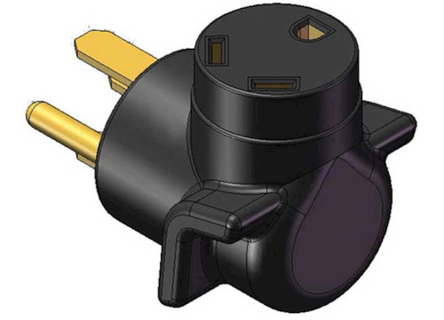 AP ELECTRICAL 30-50 HEAVY DUTY MOLDED RV ADAPTER|16-00582