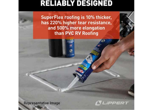 ALPHA SYSTEMS RV ROOF KIT - SUPERFLEX ALMOND|862425