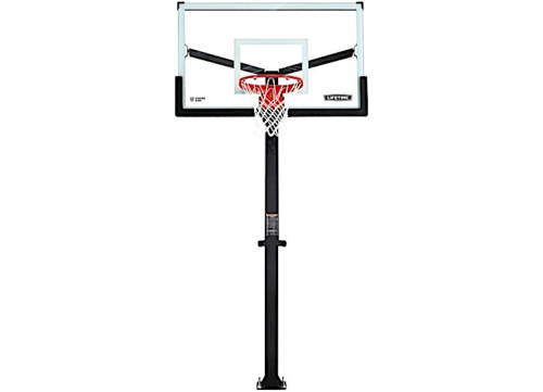 LIFETIME MAMMOTH BOLT-DOWN BASKETBALL HOOP - 60-INCH TEMPERED GLASS|90916